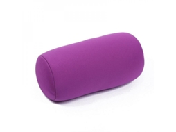 2026 almohada Cilíndrica Multifuncional de Color Sólido para Descanso Cómodo Y Portátil Púrpura