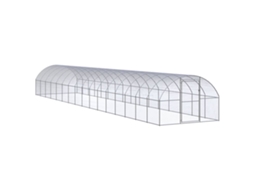 Vidaxl Galinheiro De Exterior 3x16x2 M Aço Galvanizado