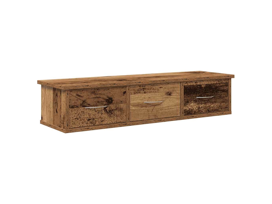 Armário de Parede MAISON EXCLUSIVE em madeira velha 88x26x18,5 cm