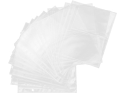Lurrose Lote De 30 Pochettes Transparentes Recharge A6 4x6 Pochetes Para Álbum Inserções De Fotos Protège