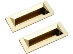 Puxador Embutido, Puxadores Para Portas De Correr, Puxador Invisível Duplo Para Armários, Gavetas E Portas Dourado