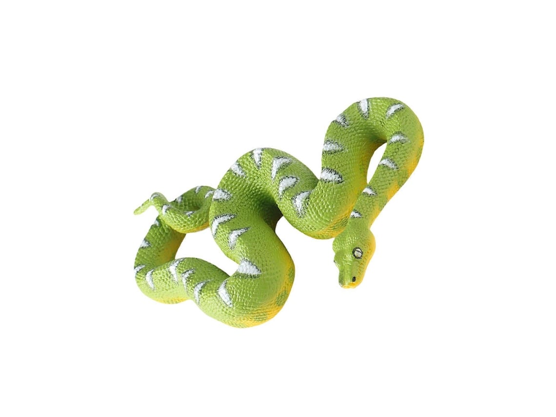 Figuras De Serpente E Bebê, Modelos De Floresta, Plástico Resistentegreen Tree Boa