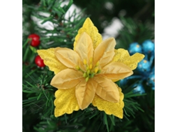 Flor De Natal Duas Camadas Multicolorida