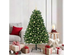 Vidaxl Árvore De Natal Artificial Verde 150 Cm Pvc E Metal