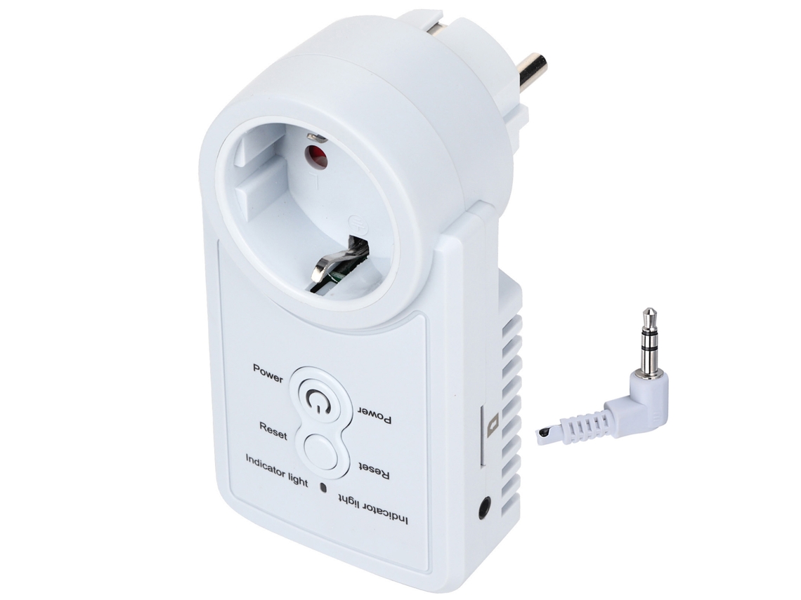 Laxiscreed Tomada Gsm Com Sensor De Temperatura E Função De Temporizador Para Controlo Inteligente
