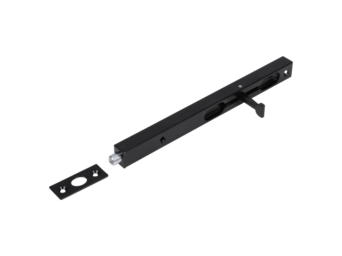 Trinco Embutido Preto 220 X 20 X 15 Mm Por Peça WOVAR