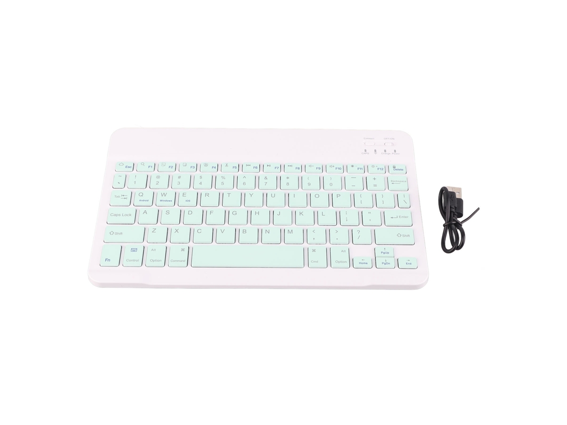 Teclado Sem Fio Bluetooth (78 Teclas Ultra-fino, Silencioso, Sem Luz De Fundo) Compatível Com Sistemas Android/windows