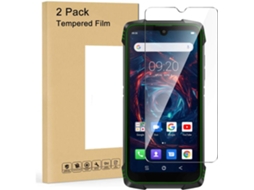 Conjunto de Películas de Ecrã Filme Proteção Ultra Hd para Blackview Bv6900 HONGWE. Transparente (2un)