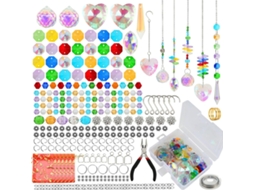 Kit Para Confecção De Apanhadores De Sol Com 460 Cristais Para Festas No Jardim, Enfeites, Joias E Kits