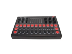 Placa de Som Ao Vivo Do Mixer de Som HURRISE Placa de Mixagem de Som Ajustável 8 Efeitos Sonoros 10 Efeitos Peça de Vídeo