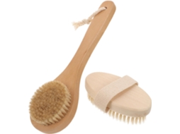 Conjunto De 2 Escovas Esfoliantes Corporais Minkissy Para Banho E Ducha, Para Uma Limpeza Suave Da Pele E Esfoliação