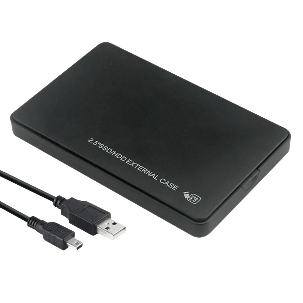 Gabinete HDD/SSD 2,5 Polegadas Preto YANYXR