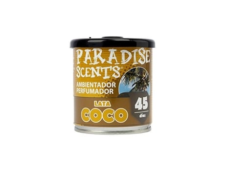 Ambientador Para Automóveis Paradise Scents Coco (100 gr)