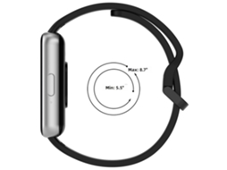 Pulseira de Silicone Esportiva para Samsung Galaxy Fit3, Fivela Colorida CHABERLU