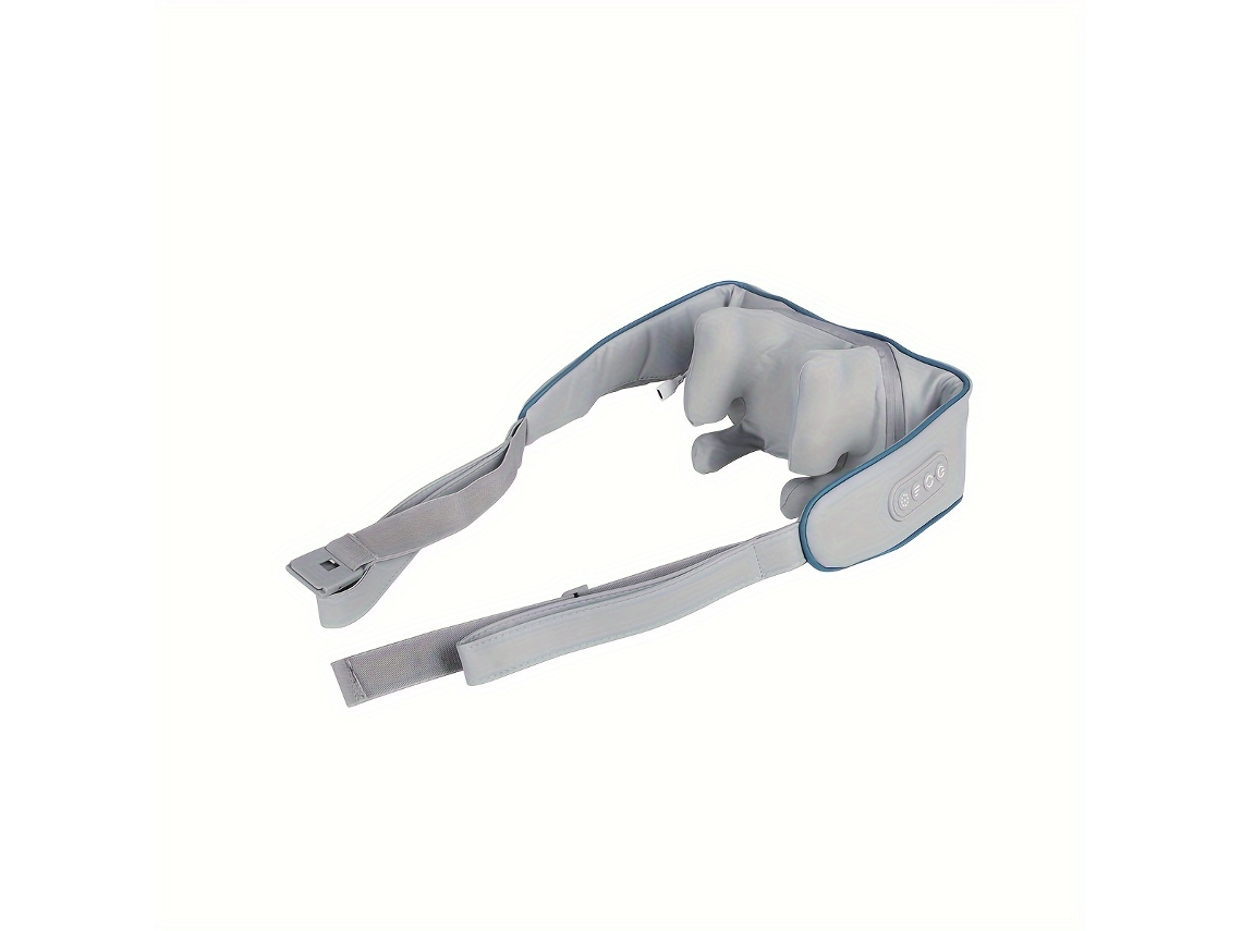 1 Massageador Cervical Doméstico, Adequado Para Pescoço, Ombros, Cintura, Costas E Músculos Trapezoidais, Compacto, Recarregável, Uso Diário