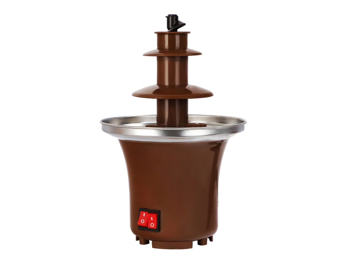 Laxiscreed Máquina De Fonte De Chocolate Doméstica Com 3 Níveis Para Derreter E Aquecer Chocolate