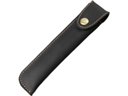 Estojo de Couro para Canetas, Elegante, Preto, para Mulheres, Homens e Estudantes. SFUSHOS