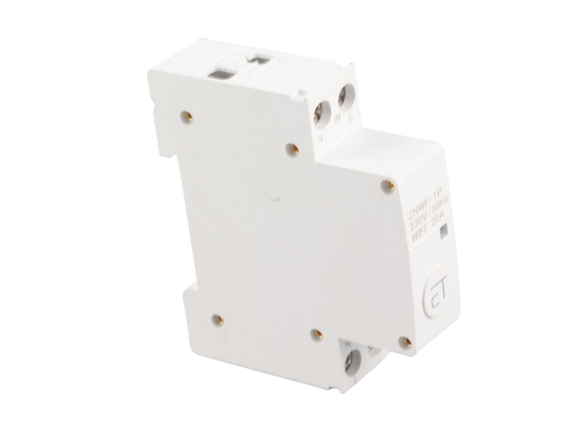 2026 interruptor de Circuito Inteligente Wifi com Controle Remoto para Quadro de Distribuição 1p Ac230v Ip20 20a