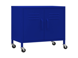 Storage Cabinet, Storage Cabinets Vidaxl Azul Aço (n/a)