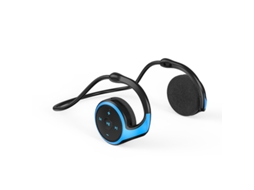 Fones de Ouvido Bluetooth Sem Fio MDUG com Rádio FM Entrada para Cartão e Microfone (azul)