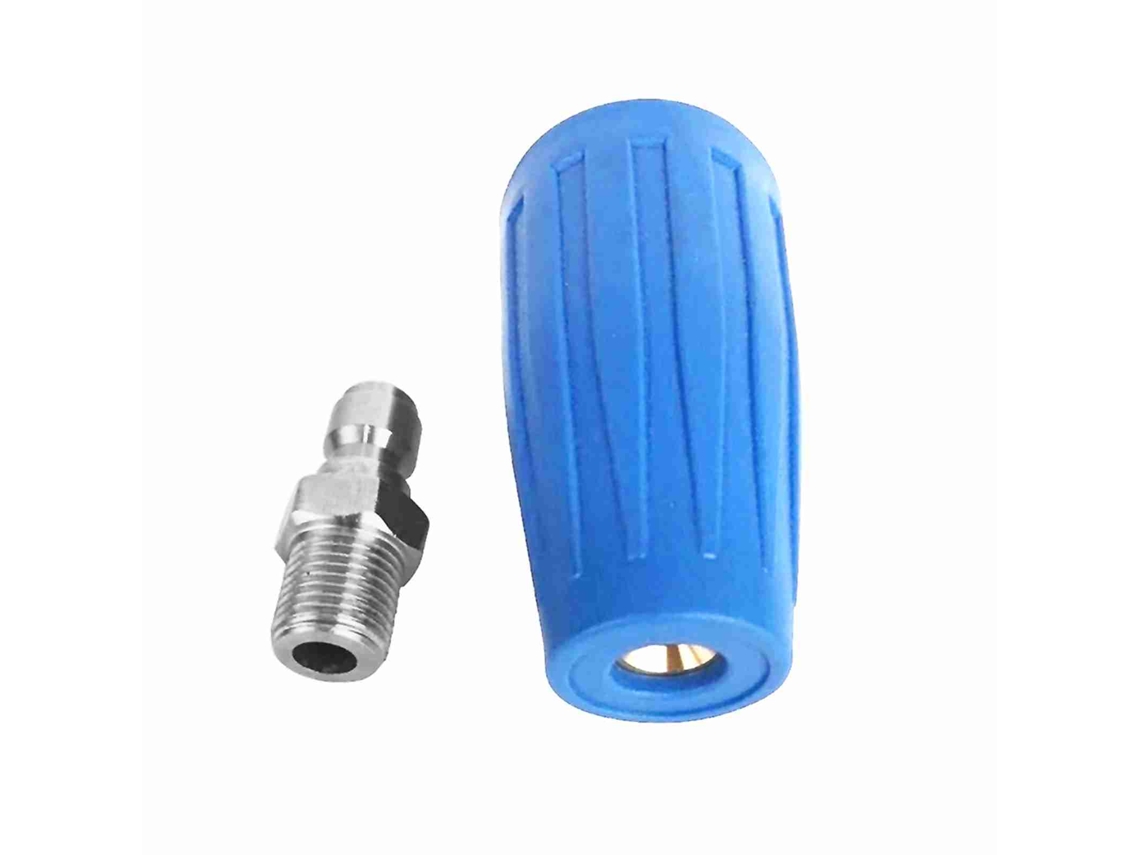 Bocal rotativo Turbo para lavadora de alta pressão, 4000 psi, com conexão rápida de 1/4" para remoção de casca e ferrugem.