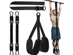 Faixa De Resistência Para Pull-up Ajustável, Cinto De Suporte Para Treinamento De Força (150 Libras/preto) Gertiz
