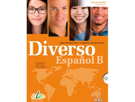 Livro Diverso B Libro Del Alumno + Cuaderno De Ejercicios de Vários Autores (Espanhol)