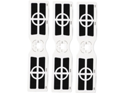 Kit Com 3 Filtros De Ar Frgpaaf2 Para Aspiradores Pó Pureair Af-2,
