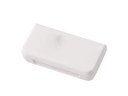 Caixa de comprimidos portátil com 3 compartimentos, ideal para guardar medicamentos (cartas)
