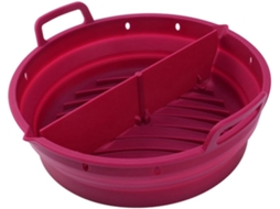 Frigideira De Silicone - Molde Reutilizável 8,5 - Vermelha