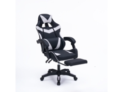 Altair Cadeira Ergonã³mica Reclinã¡vel Para Jogos Preta E Branca