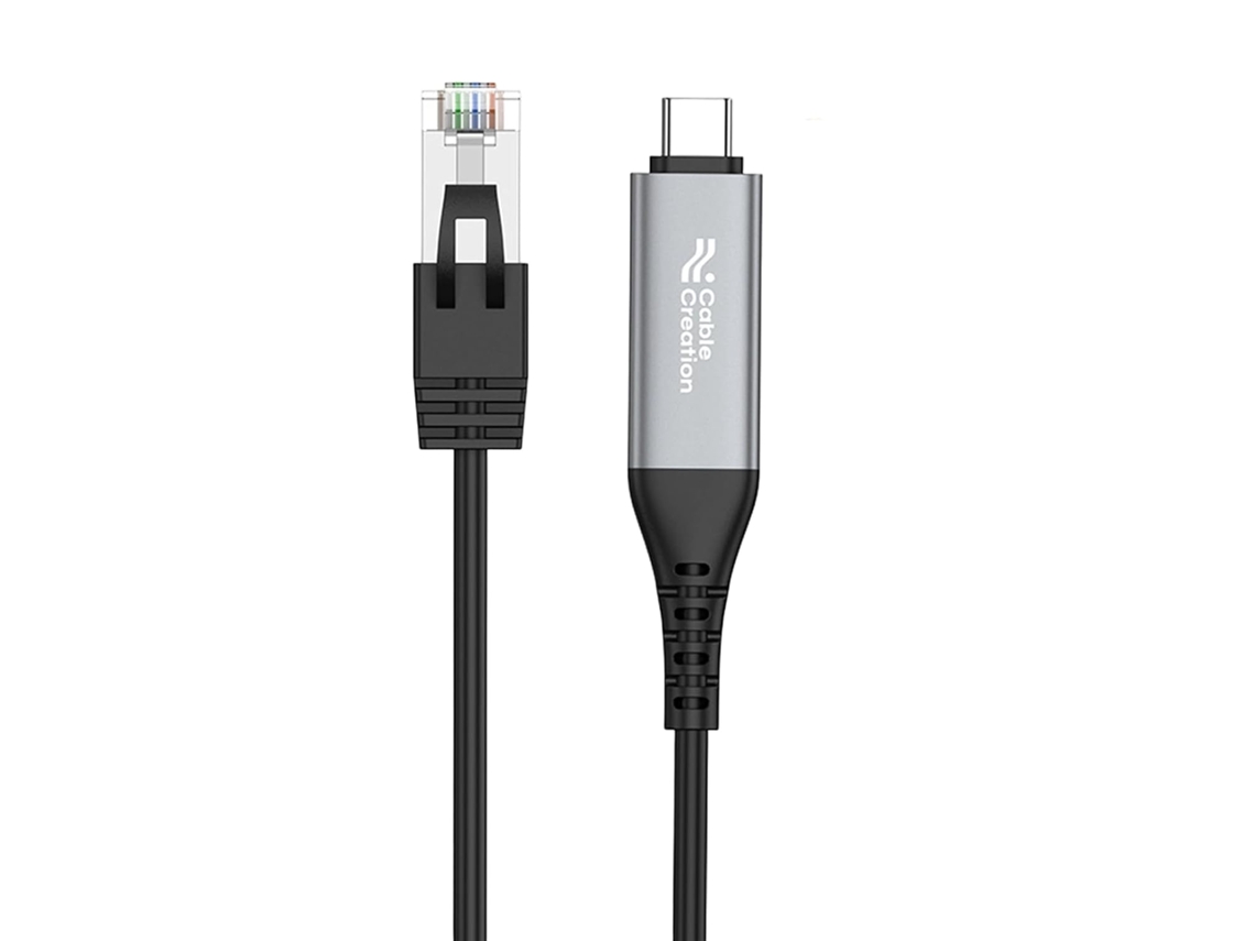 Cabo Tipo C Para Rj45 E De Transportar. Profissional Alta Velocidade
