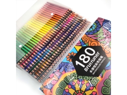 Conjunto de lápis de aquarela pré afiados solúveis em água 48/72/120/150/180 cores para artistas estudantes adultos
