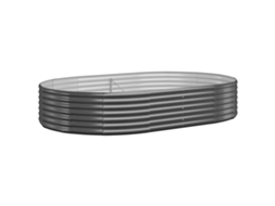 Garden Raised Bed, Garden Raised Beds Vidaxl Antracite Aço (214 X 140 X 36 Cm)