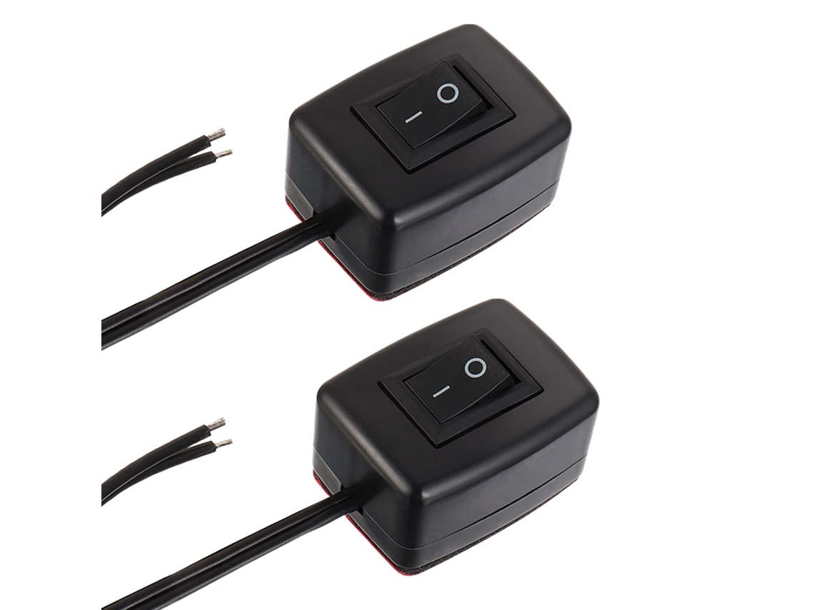 1 Interruptor Basculante Spst De 12v Em Formato Gota, Liga/desliga, Para Iluminação Automotiva