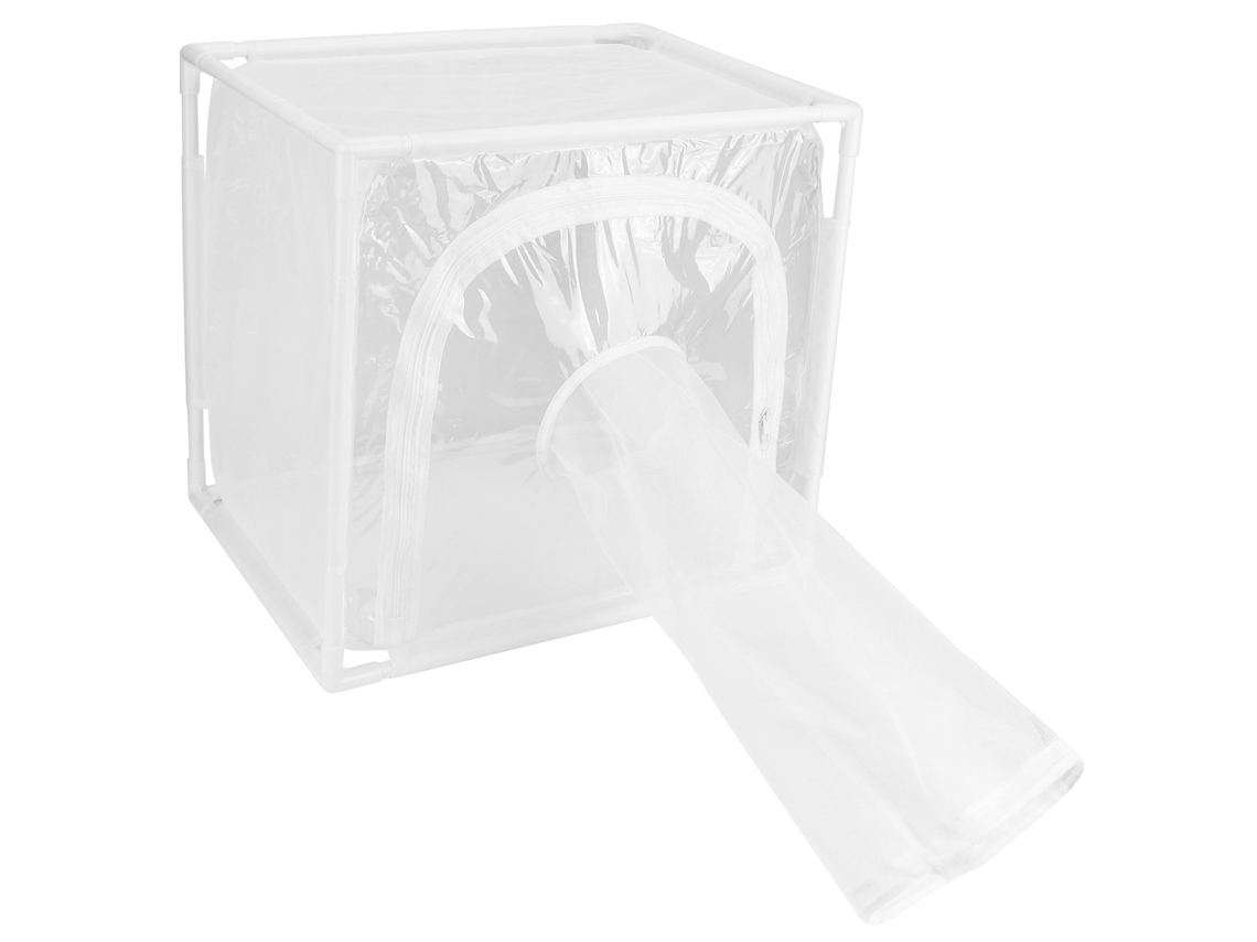 Jaula de Malha para Insetos Borboletas Habitat Estufa Externa Ventilada 40x30x40cm S/MARCA