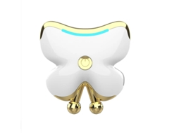 Guaxá Facial Microcorrente Ferramenta Massageadora Facial Ferramenta Massageadora Facial Massageador Facial Branco E Dourado Yizhood