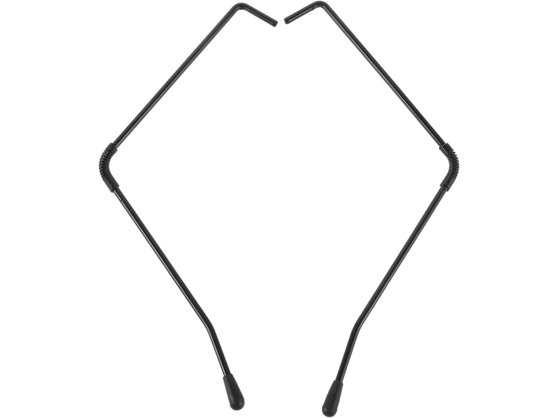 Conjunto de 2 acessórios Secfou para prateleira: prendedores de partitura, alfinetes para notas e prendedores para páginas de partitura.
