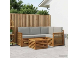 Vidaxl Conjunto De Sofás Para Exterior 5 Unid. Poliéster
