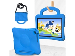 Capa Para Tablet Lenovo Tab M10 3ª Geração Tb-328fu/xu Com Alça Em Formato De Bola De Futebol, Feita De Eva Resistente A Impactos.
