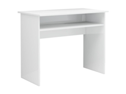 Desk, Desks Vidaxl Branco Madeira Processada (n/a)