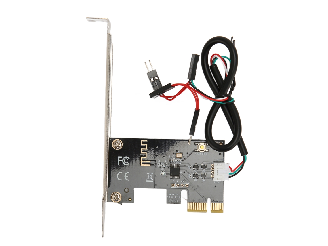 Cartão Pcie De Interruptor De Reinicialização De Energia Do Computador Com Controle Remoto Via App Para Pc Desktop