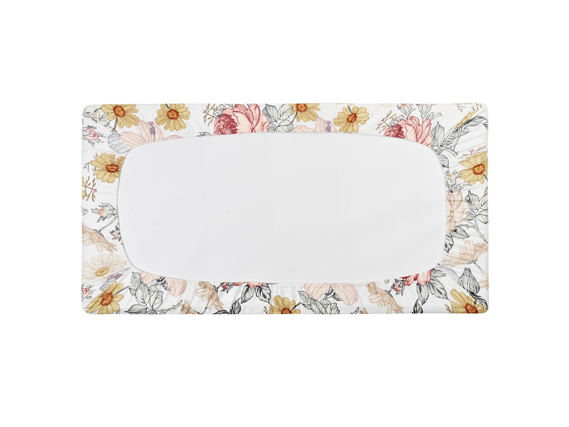 Mali capa para Almofada de Troca para Meninos Meninas Multiflora 91x40x10cm