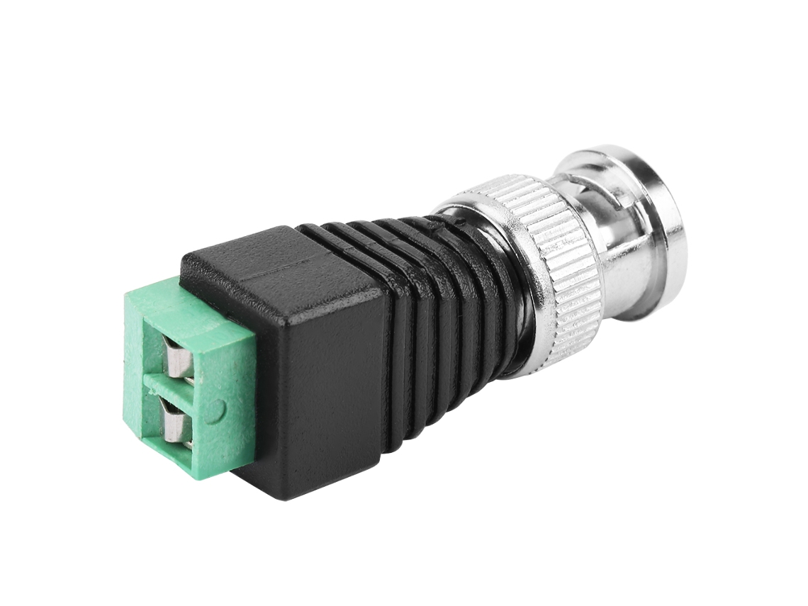 Conector De Cabo Bnc Macho Para Câmera Cctv