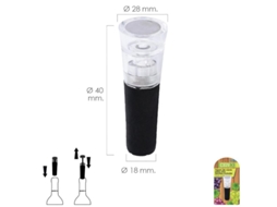 Rolha de Vácuo Para Bomba de Vinho Incluída Dentro Da Rolha 1 Peça ORYX