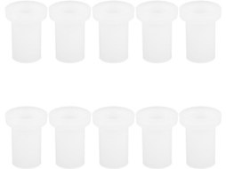 Conjunto De 10 Buchas Reparo Para Dobradiça Inferior Da Porta Geladeira