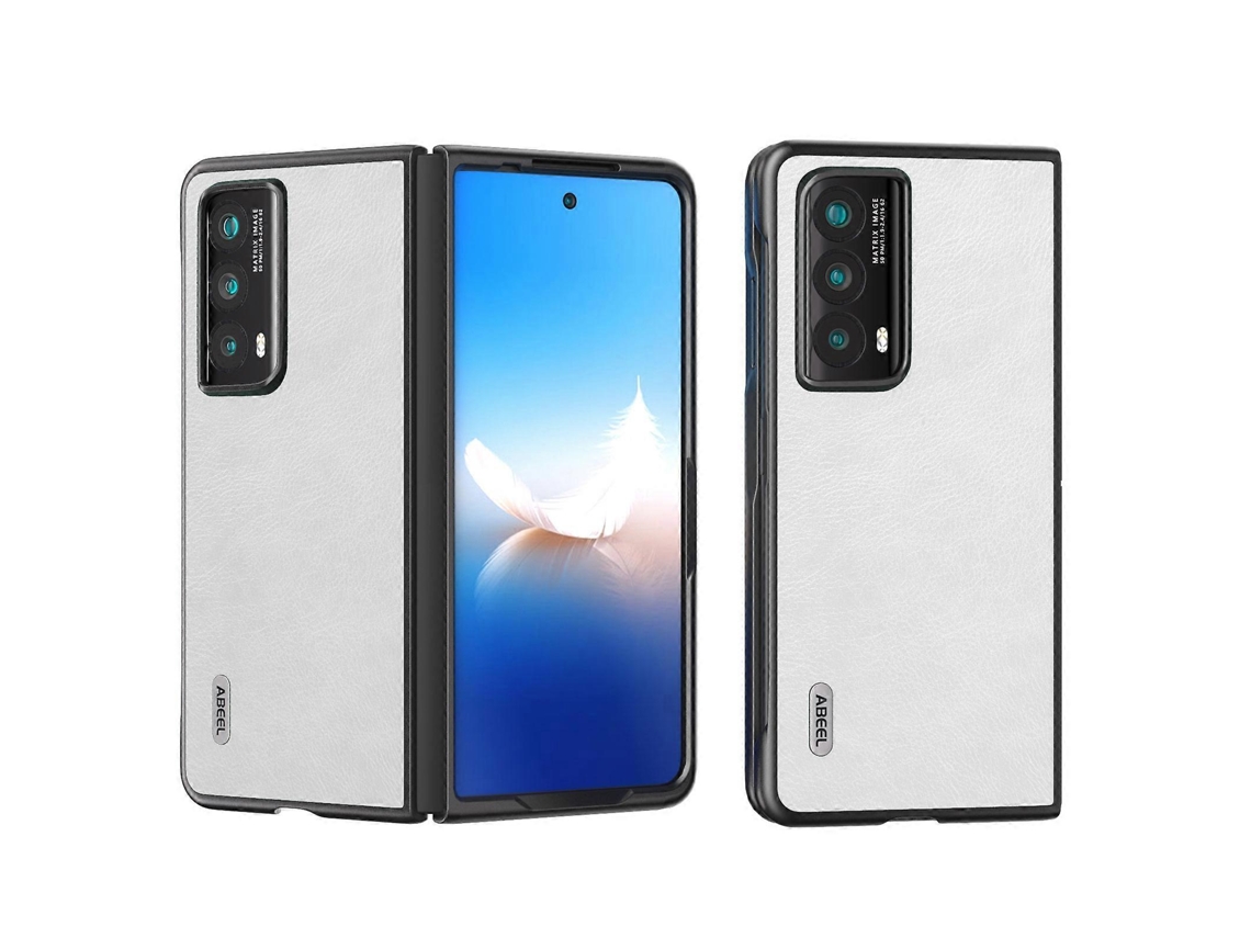 Capa Para Celular Abeel Dual Color Lichi Texture Pu Para Honor Magic Vs2