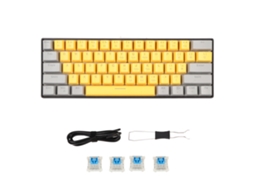 Teclado Mecânico Portátil LAXISCREED com Led