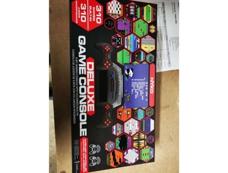 Consola de Jogos Luxo Preto NYKO