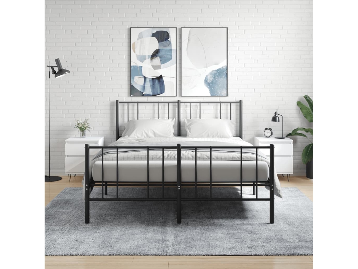 Vidaxl Mesas De Cabeceira 2pcs 40x35x50 Cm Derivados De Madeira Branco